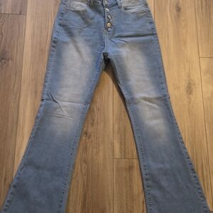 Classic Blue Women's Flared Jeans